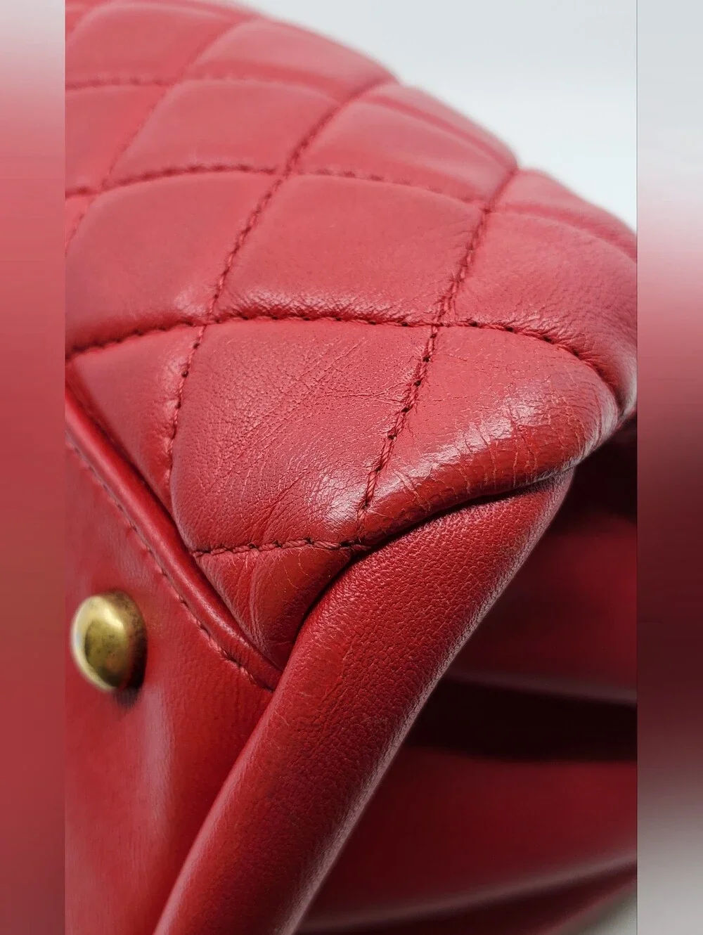 Chanel 2011 Lambskin Quilted Medium Just Mademoiselle.
